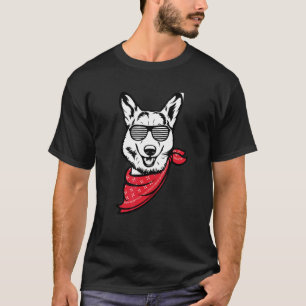 Corgi Face Shutter Glasses T-Shirt