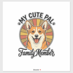 Corgi Family Shirt Vintage Pet Lover Design_1