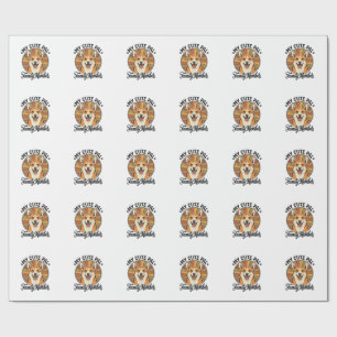 Corgi Family Shirt Vintage Pet Lover Design_1 Wrapping Paper