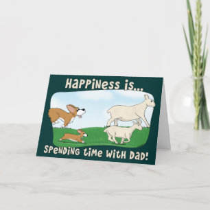 Corgi Father's Day Card