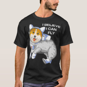 Corgi Fly Dog by GaQaDesign#1 T-Shirt