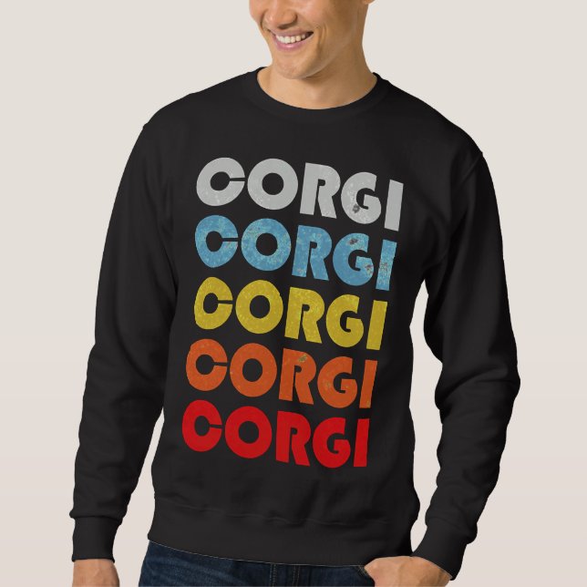 Corgi For Dog Mum Sweatshirt (Front)
