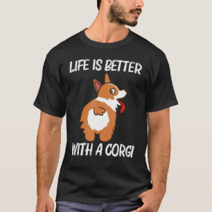 Corgi For Men Women Pet Dog Animal Doggy Owner 1 T-Shirt