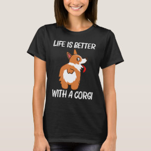 Corgi For Men Women Pet Dog Animal Doggy Owner 1 T-Shirt