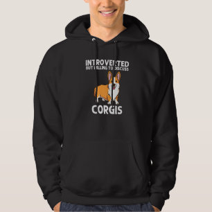 Corgi For Men Women Welsh Corgi Dog Animal   1 Hoodie