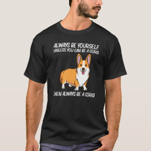 Corgi For Men Women Welsh Corgi Dog Animal 4 T-Shirt
