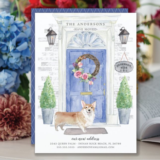 Corgi Front Door Moving Announcement (Creator Uploaded)
