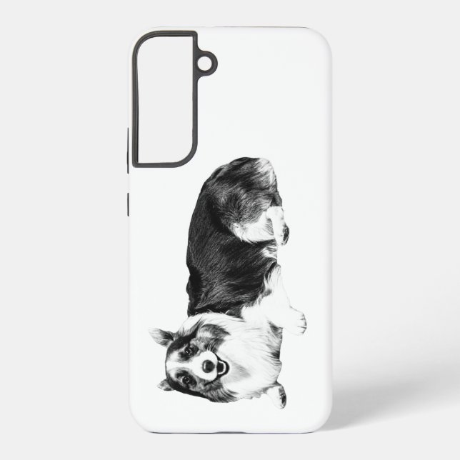 Corgi Gentle Guard Samsung Galaxy S22+ Case (Back)