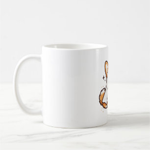 Corgi Ghost Costume Cute Halloween Pet Art Coffee Mug