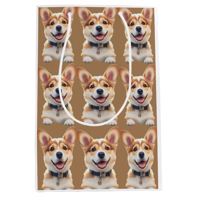 Corgi Gift Bag (Front)