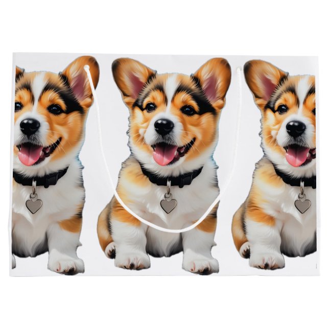 Corgi Gift Bag (Back)