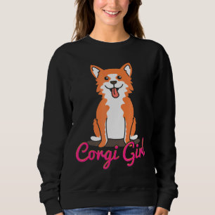 Corgi Girl  325 Sweatshirt