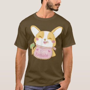 Corgi Girl lover dog owner pet tamale T-Shirt