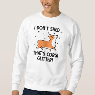 Corgi Glitter Sweatshirt