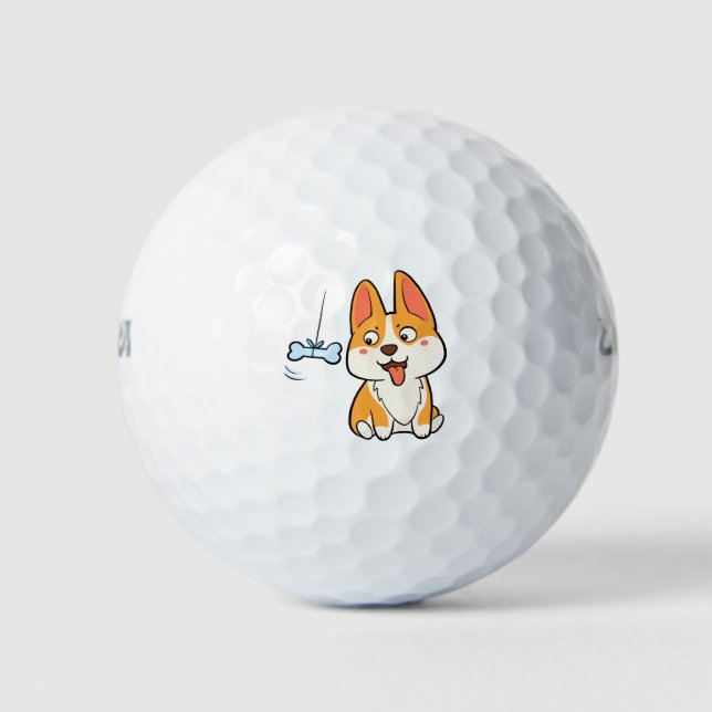 Corgi Golf Balls (Front)