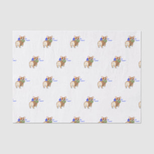 Corgi "Got Treats?" Tissue Paper