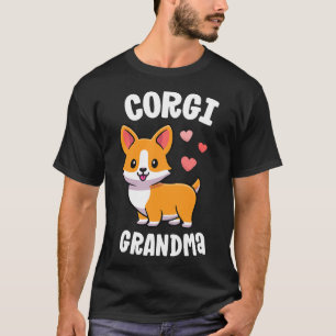 Corgi Grandma I Love My Corgi Dog Mama  1270 T-Shirt
