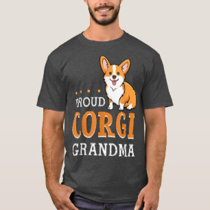 Corgi Grandma Shirt Funny Mother's Day Dog Lover G
