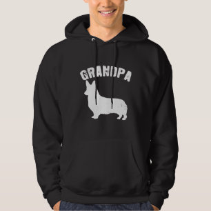 Corgi Grandpa Matching Family Vintage Hoodie