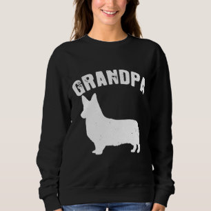 Corgi Grandpa Matching Family Vintage Sweatshirt