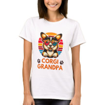 Corgi Grandpa Retro Corgi Dog Lover Design