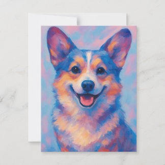 Corgi Greeting Card