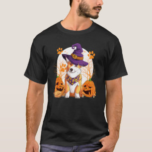 Corgi Halloween Costume For Women Kid Men Dog T-Shirt
