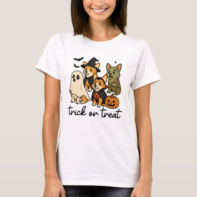corgi halloween costume  T-Shirt (Front)