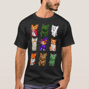 Corgi Halloween Cute Corgi Halloween T-Shirt