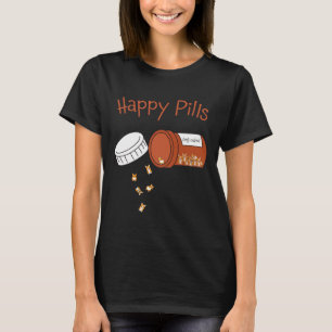 Corgi Happy Pills T-Shirt
