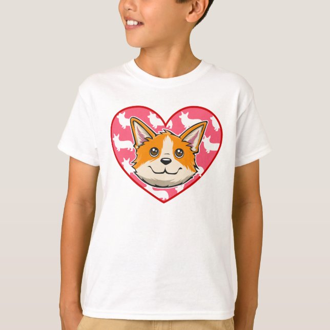 Corgi Heart T-Shirt (Front)