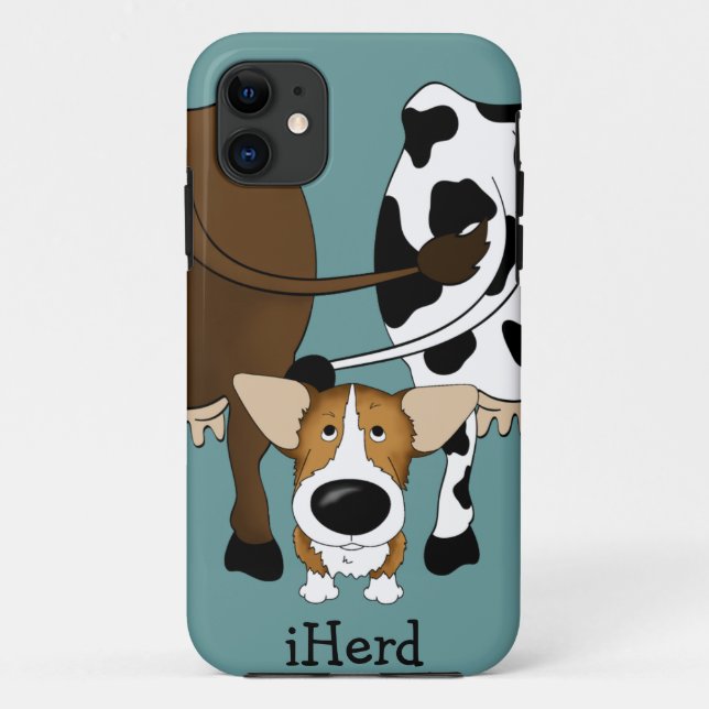 Corgi - iHerd Case-Mate iPhone Case (Back)