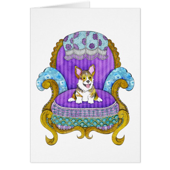 Corgi in Chair (Front)