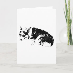 Corgi Ink, Warm Words Card