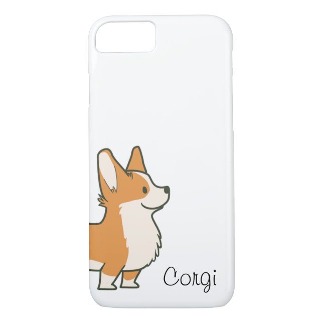 Corgi iPhone 7 Casing Case-Mate iPhone Case (Back)