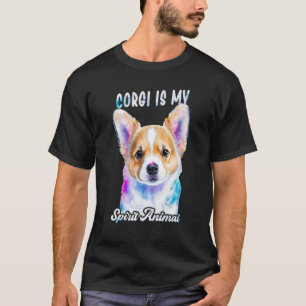 Corgi Is My Spirit Animal Pembroke Welsh Corgi T-Shirt