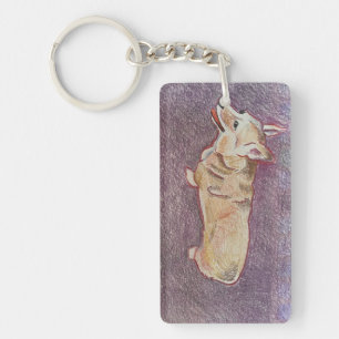 Corgi Keychain