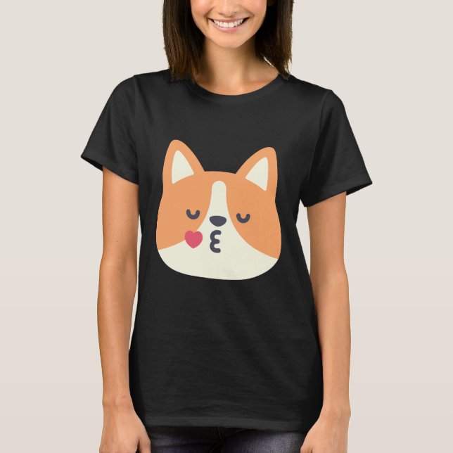 Corgi Kiss T-Shirt (Front)