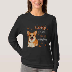 Corgi Kisses Fix Everything 1249 T-Shirt