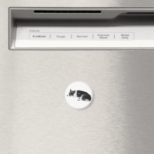 Corgi Kitchen Still Magnet