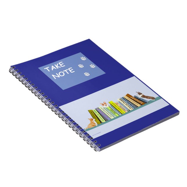Corgi Library Note Book (Right Side)