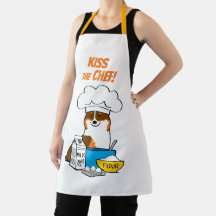 Corgi Life | Apron | Tricolor | 1