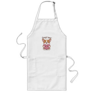 Corgi Love Apron