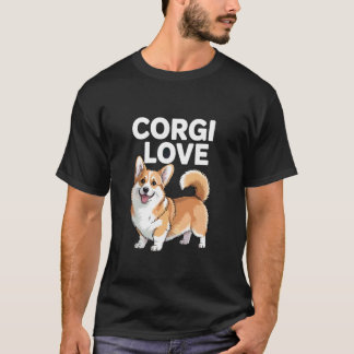Corgi Love Cute Dog Lovers T-Shirt