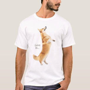 Corgi Love Is Dog Mom Dad Tee Puppy Pet Women Men