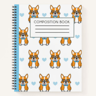 Corgi love notebook