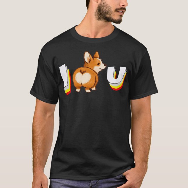 Corgi Love You T-Shirt (Front)