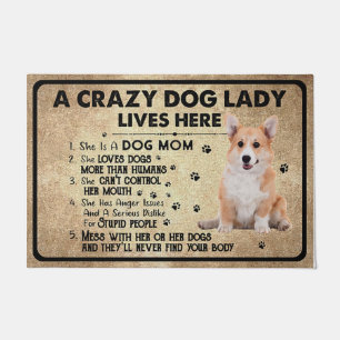 Corgi Lover Gift, Corgi Doormat,Corgi Gift Doormat