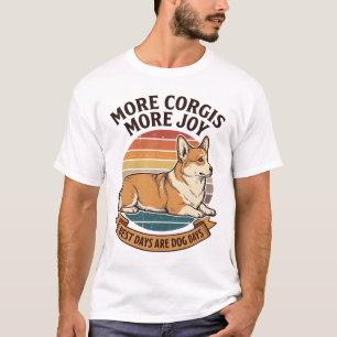 Corgi Lover Shirt Vintage Engraving Dog Quote Desi