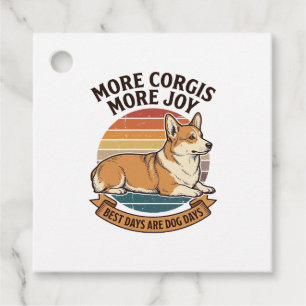 Corgi Lover Shirt Vintage Engraving Dog Quote Desi Favour Tags